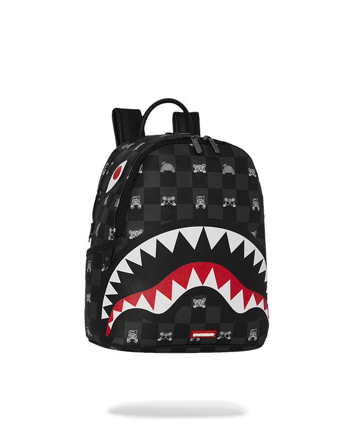 Sprayground Gray Peeking Character Zaini Streetwear da Unisex – 910B8908NSZ