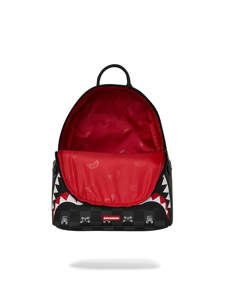 Sprayground Gray Peeking Character Zaini Streetwear da Unisex – 910B8908NSZ
