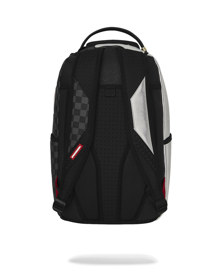 Sprayground Silver Side Drip Backpack Zaini Streetwear da Uomo – Nero - 910B8940NSZ
