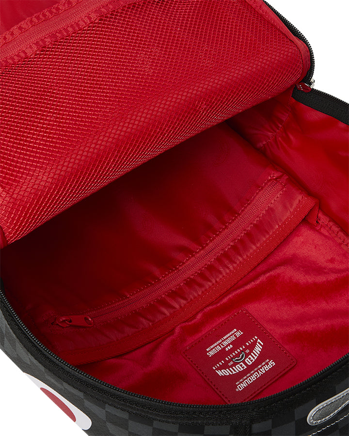 Sprayground Silver Side Drip Backpack Zaini Streetwear da Uomo – Nero - 910B8940NSZ