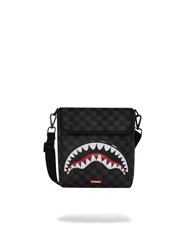 Sprayground Sharks In Paris Balloon Tracolla Media da Uomo – Nero - 910B8946NSZ