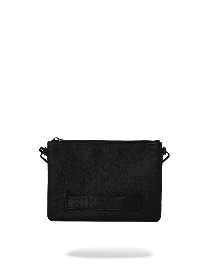 Sprayground Gold Brick Luxe Crossover Tracolla Media da Uomo – Nero - 910B9044NSZ