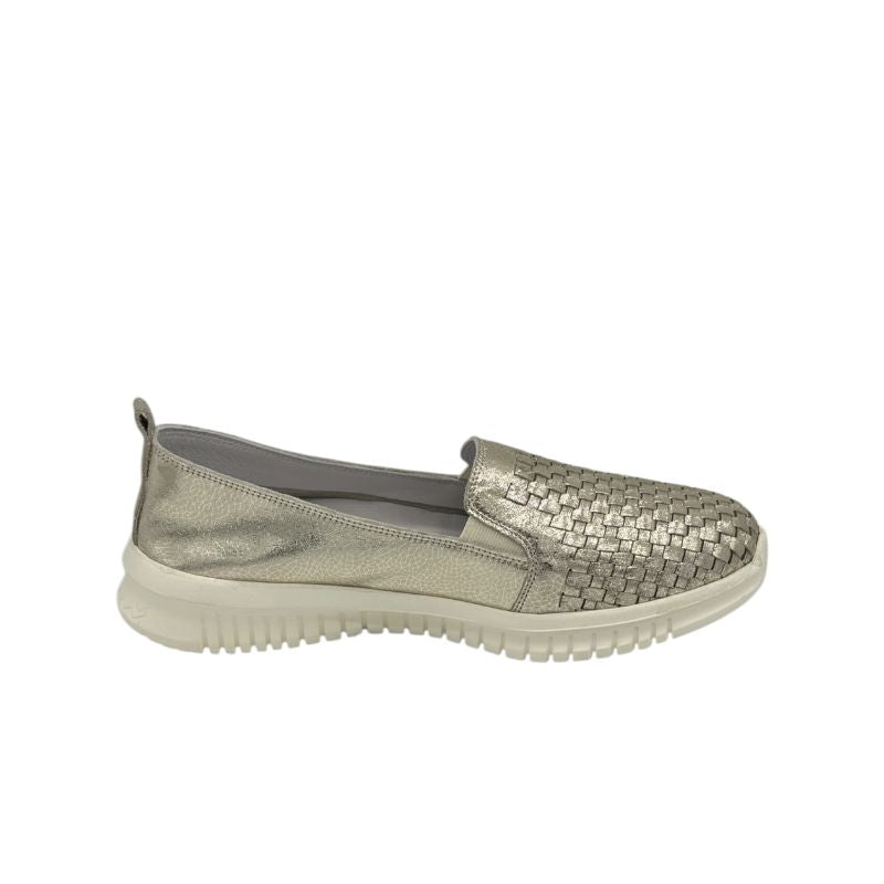 Melluso Scarpe Basse Senza Stringhe da Donna – Oro - 055043 GOLD