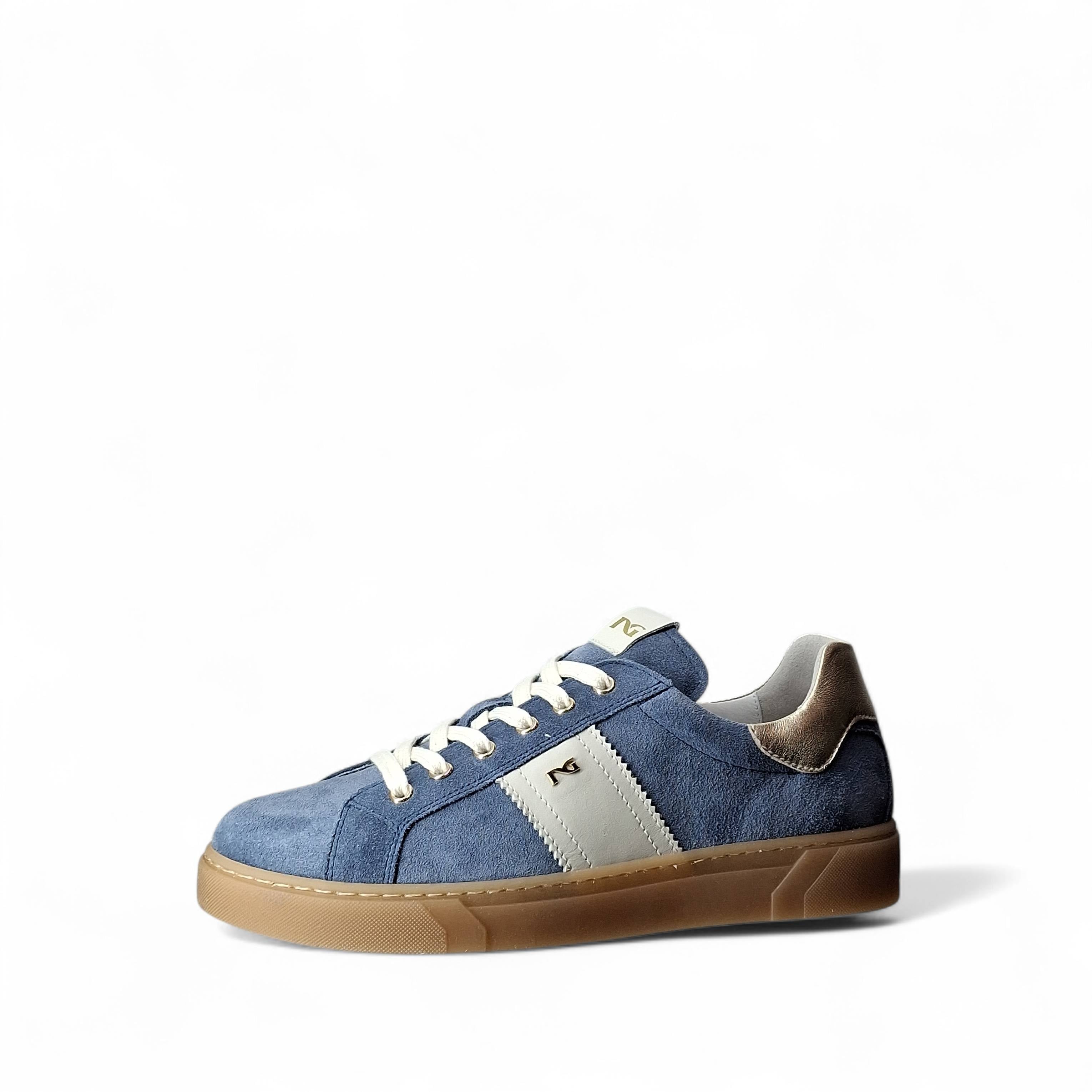 Nero Giardini Sneakers Basse Nadia da Donna – Azzurro