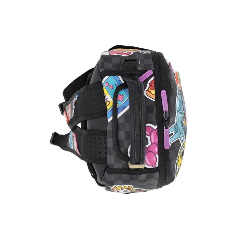 Sprayground Lips smack down dlxsv backpack Zaini streetwear da Unisex – 910B7581NSZ