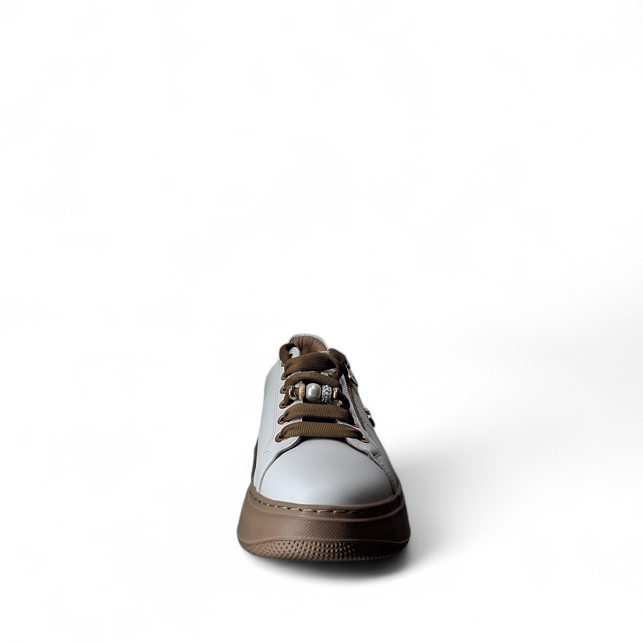 Keys Sneakers Basse da Donna – Bianco - K-11212 WHITE