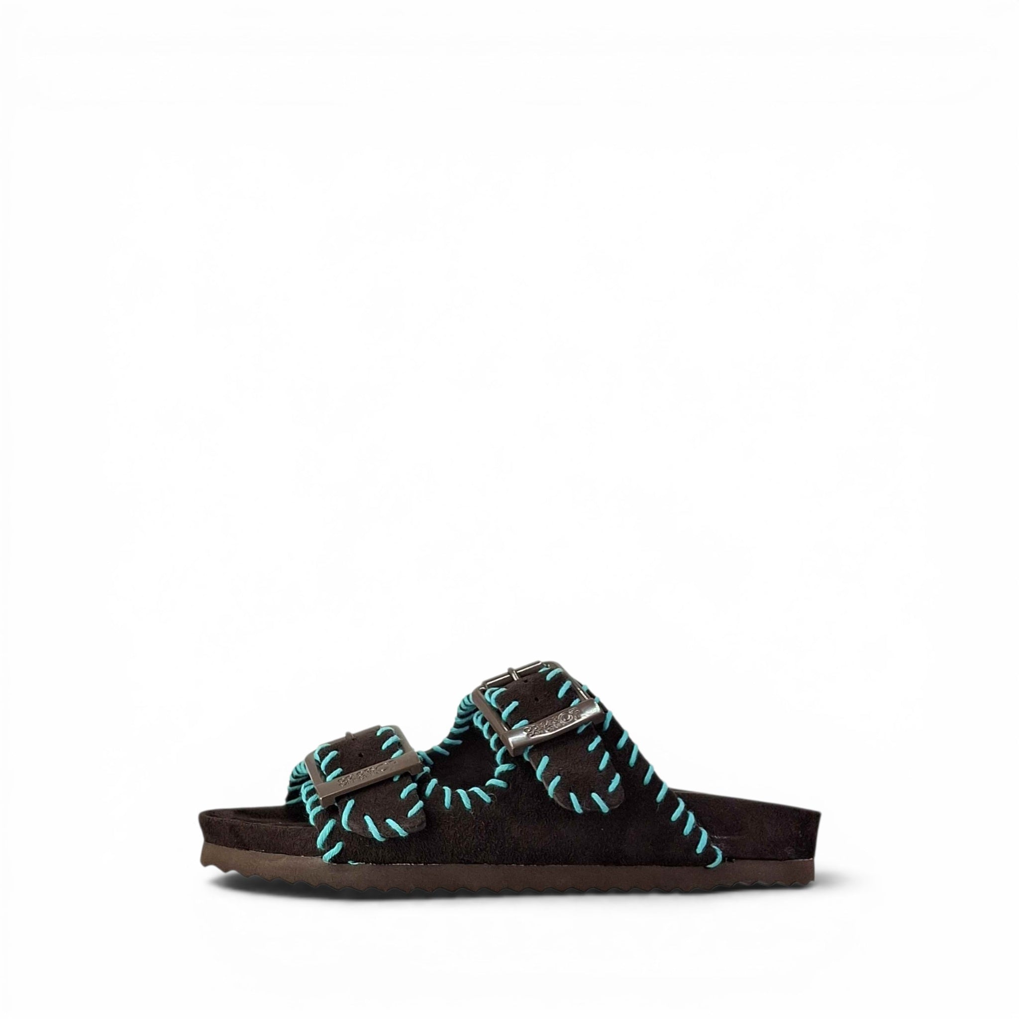 Colors Of California Suede Sandal With Stich Ciabatte Basse da Donna – HC BIO301N