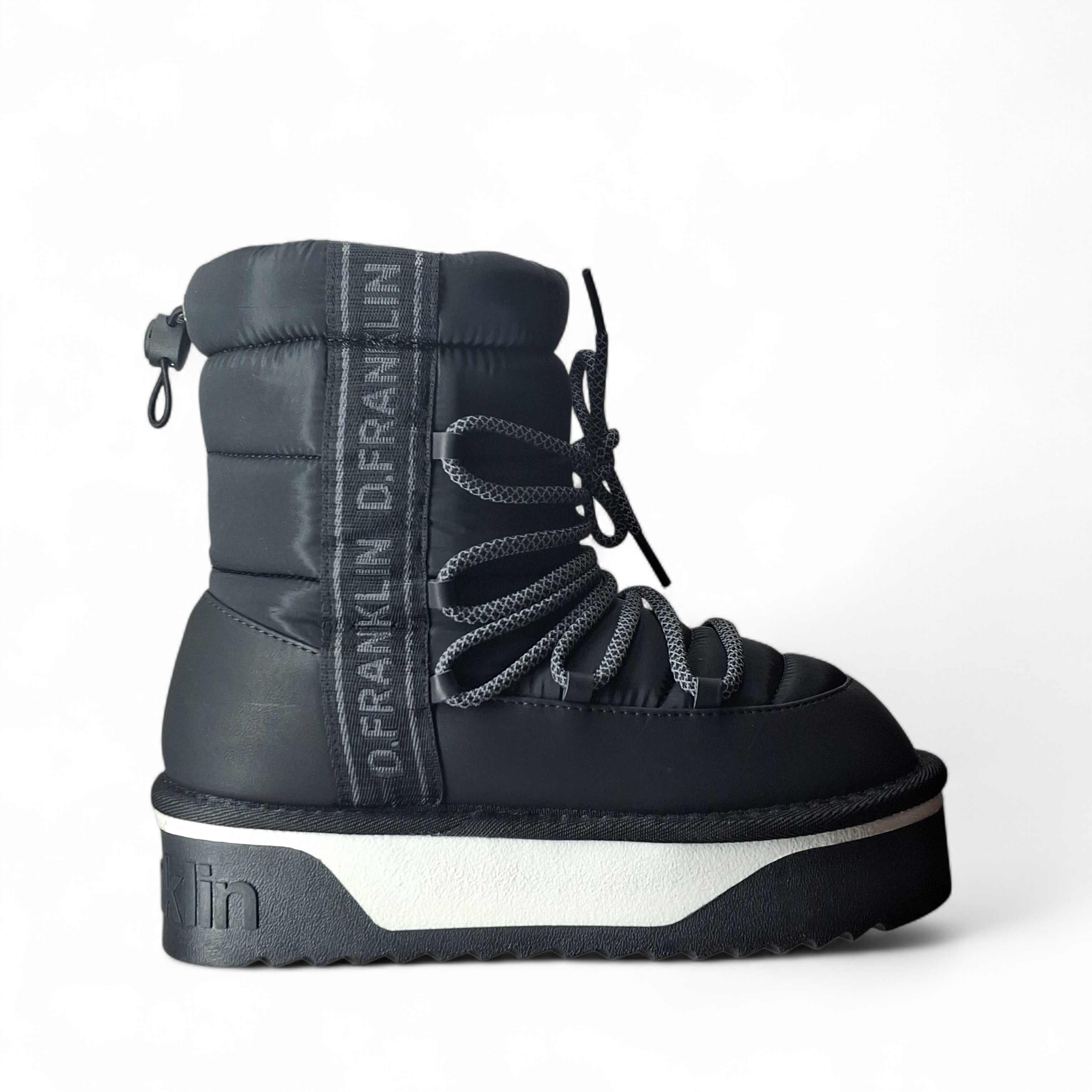 D.Franklin Stivaletti con Pelo da Donna – Nero