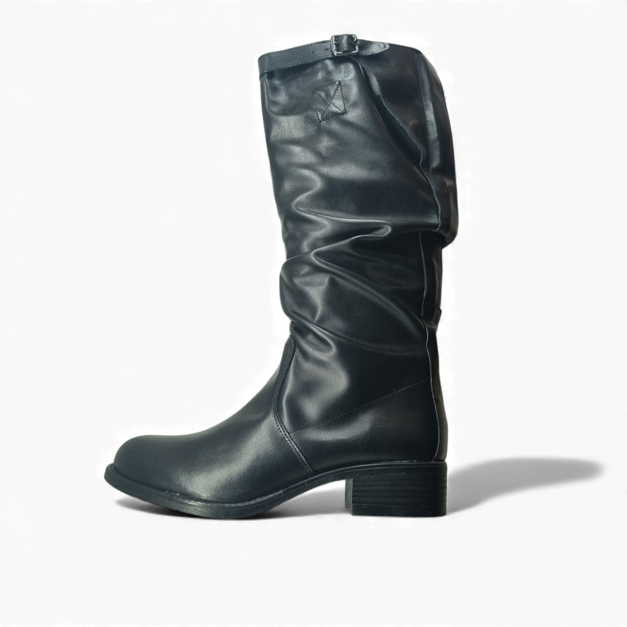 Kammi Stivali senza Tacco da Donna – Nero