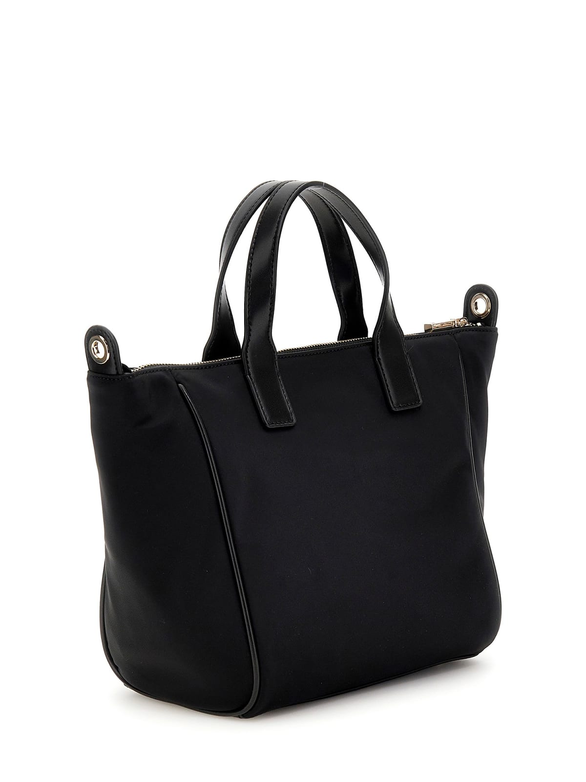 Guess Shopping Strutturate Follie Small Tote da Donna – Nero