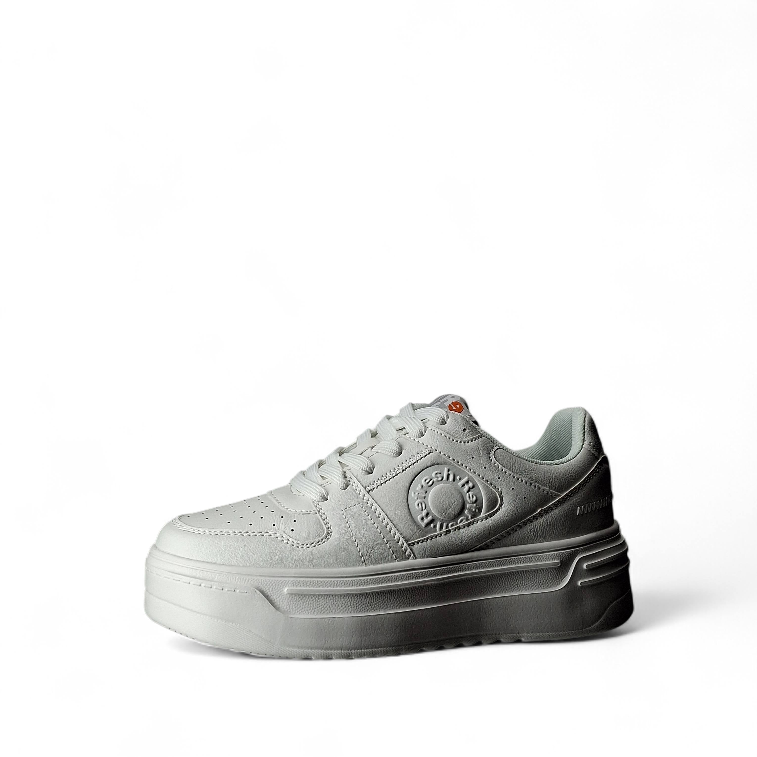 Refresh Sneakers Basse Ricca da Donna – Bianco