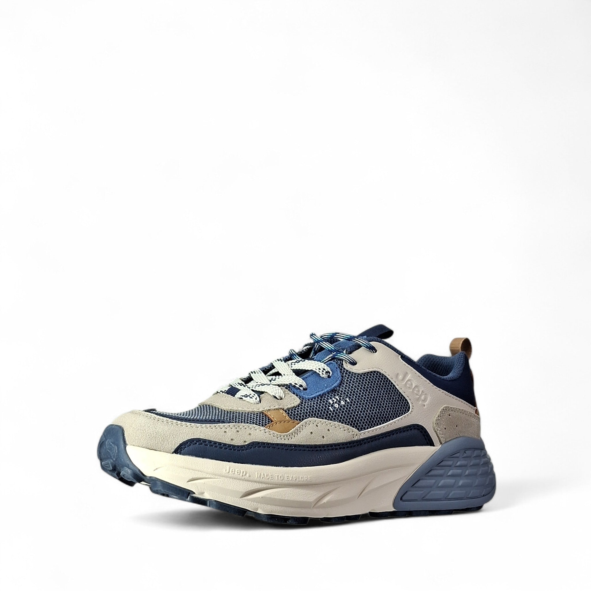 Jeep Jhonatan Sneakers Basse da Uomo – Navy - JM61004A-016