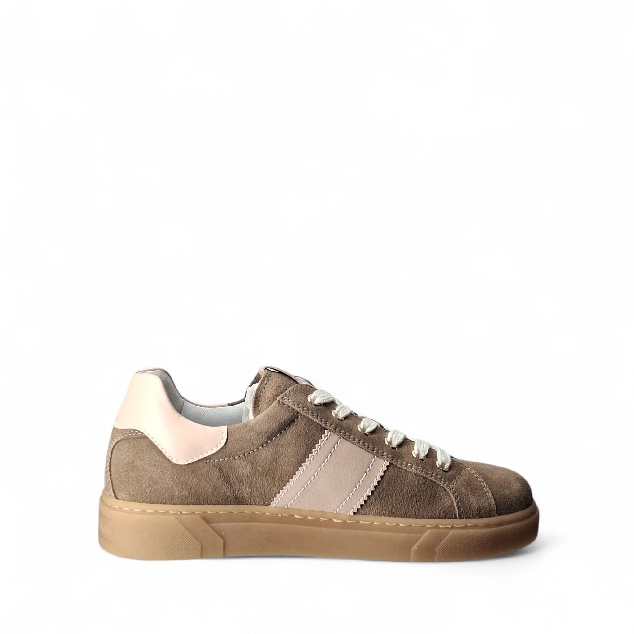Nero Giardini Nora Sneakers Basse da Donna – Marrone - E613005 D 442