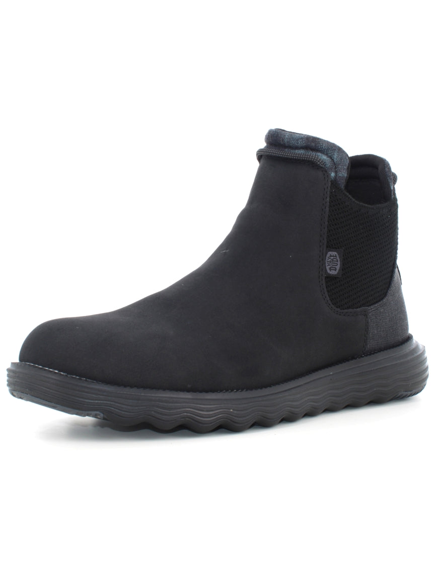 Dude Stivali senza Tacco Branson Classic da Uomo – Nero