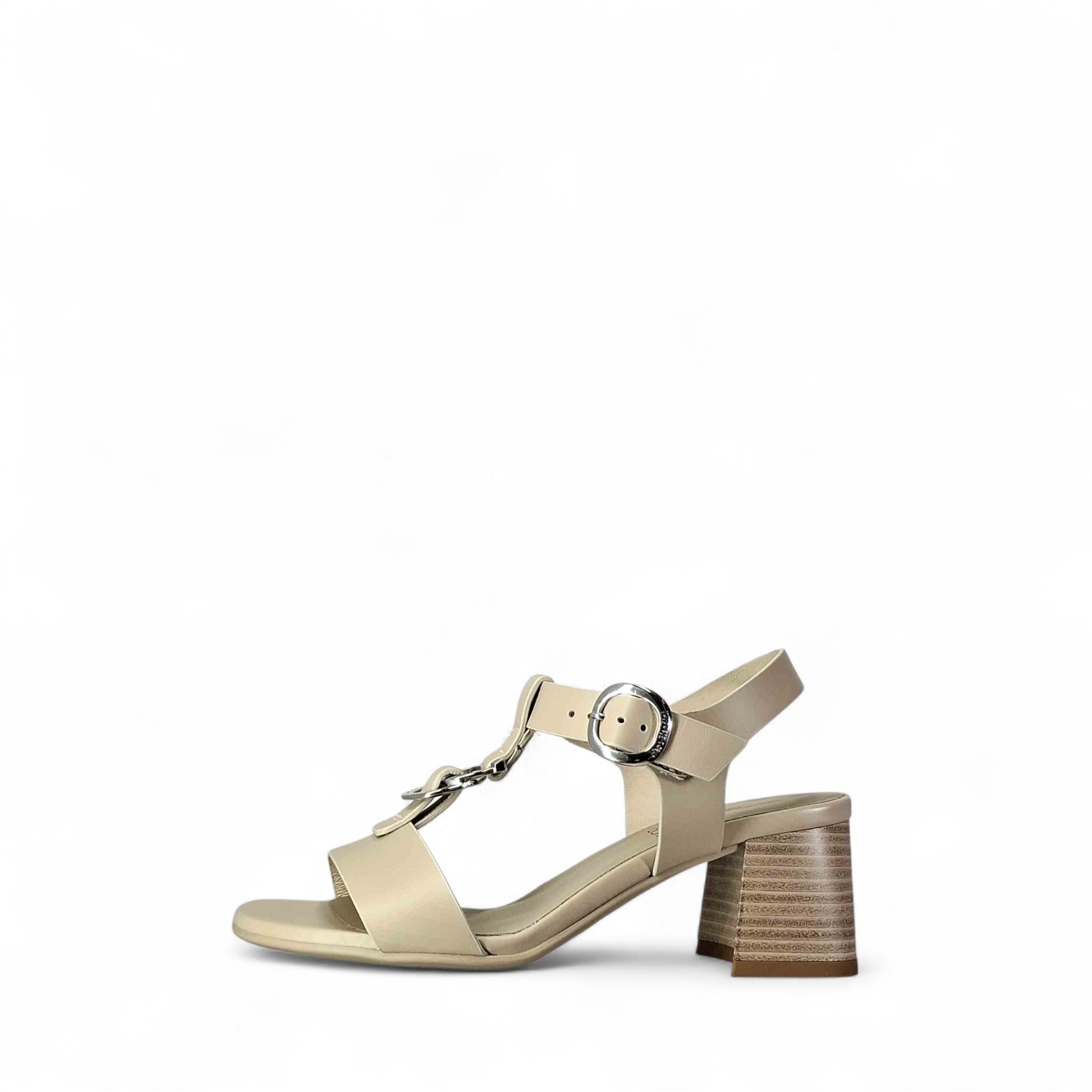 Nero Giardini Ginevra Sandali con Tacco da Donna – Lino - E615870 D 453