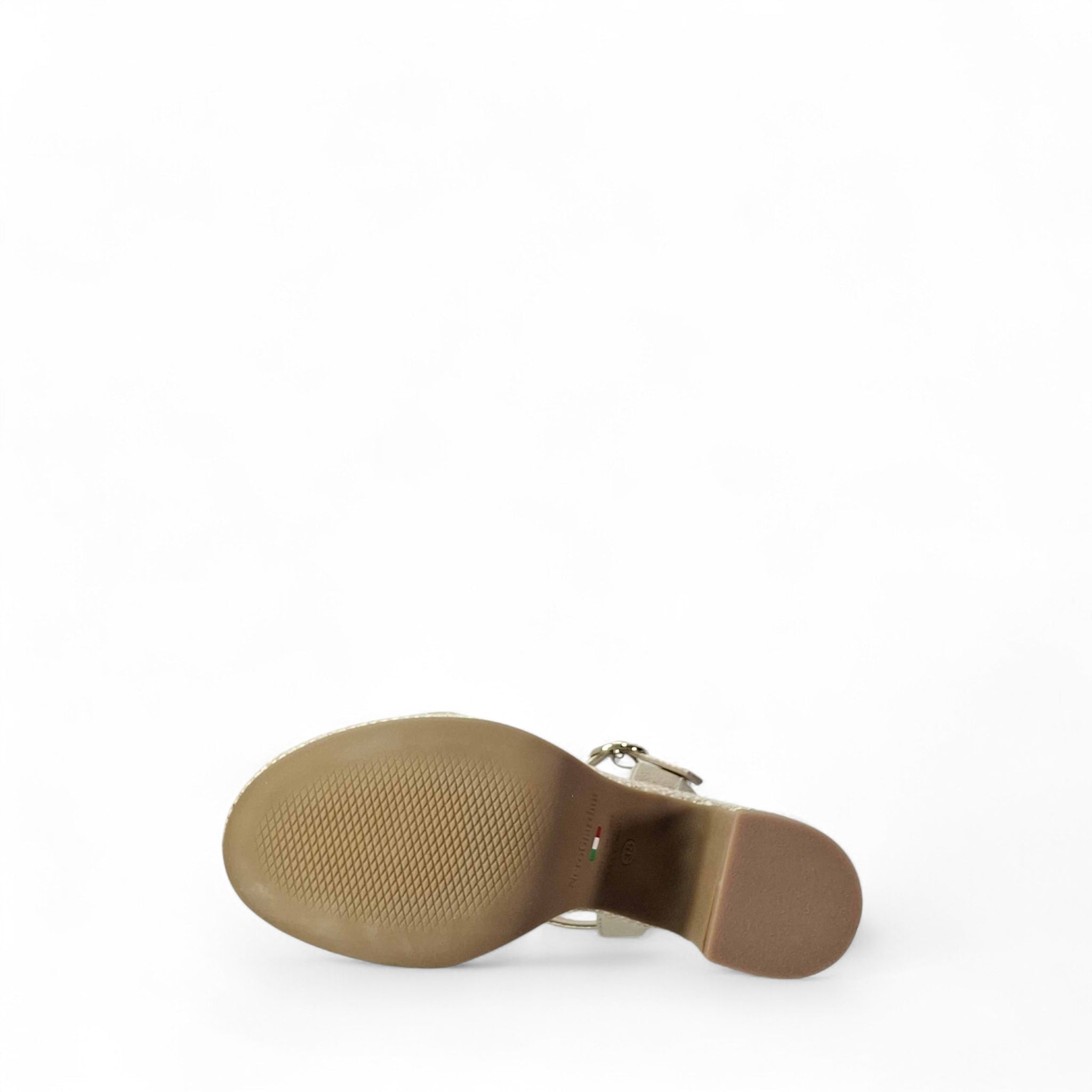 Nero Giardini Grace Sandali con Tacco da Donna – Sabbia - E616071 D 418