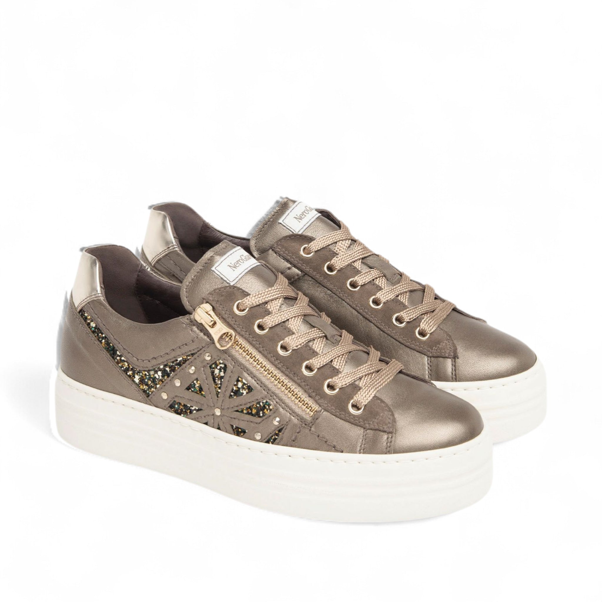Nero Giardini Sneakers Basse da Donna – Marrone - I411611D 322