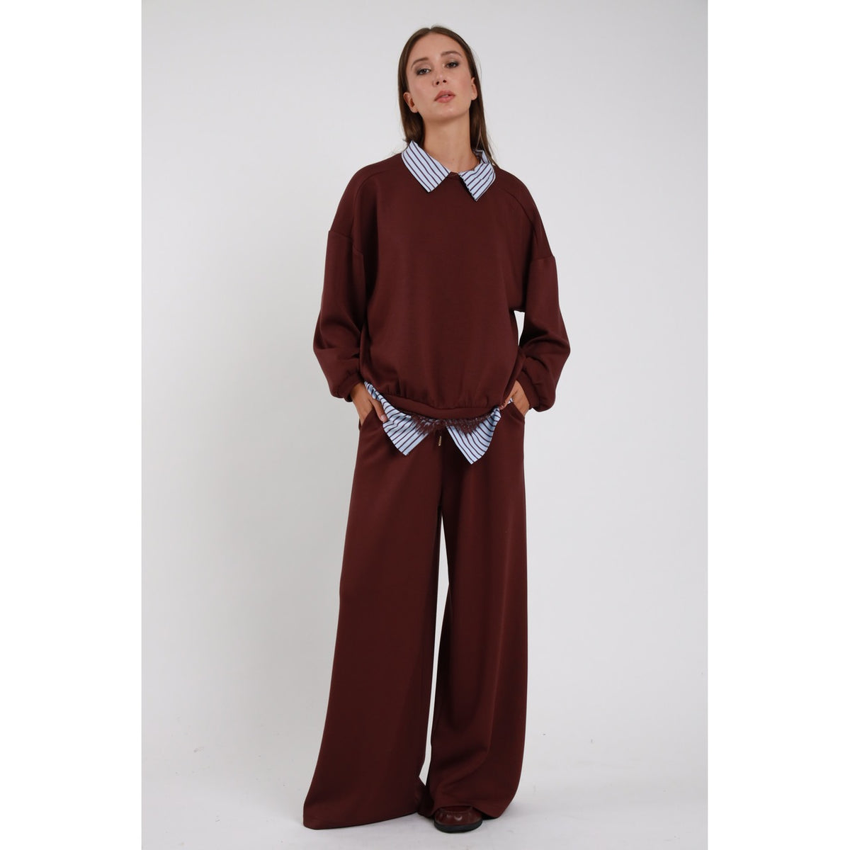 Susimix Panta jogging Pantaloni da Donna – P1167T1039 VINO