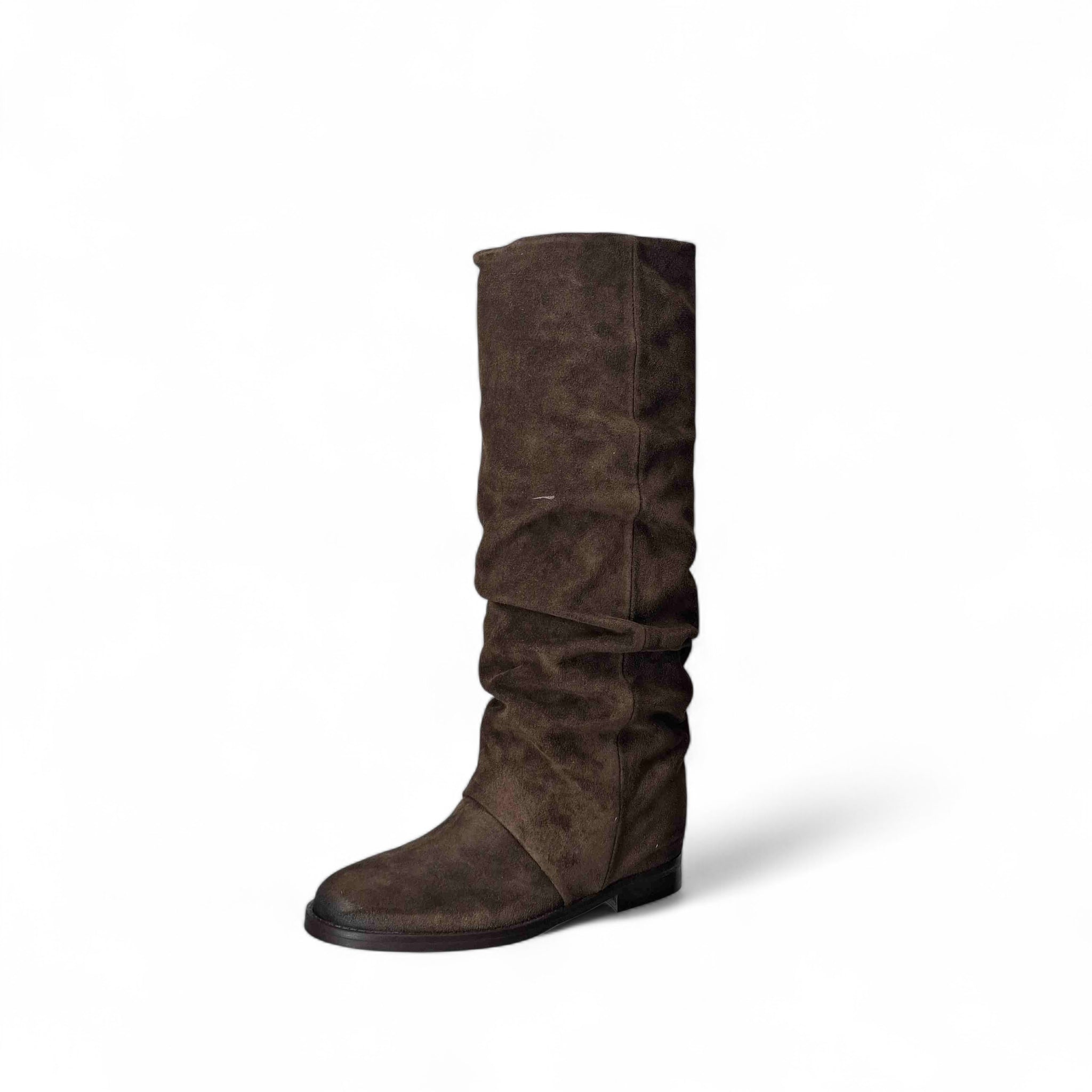 Kammi Stivali senza Tacco da Donna – Moro