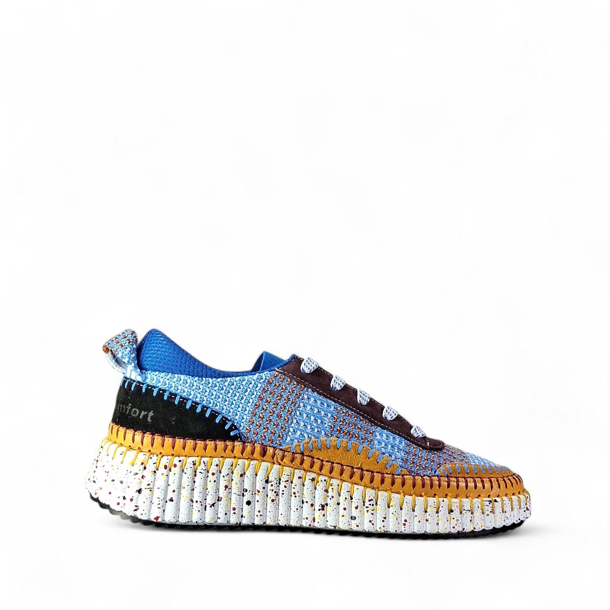 Hello Comfort Sneakers Basse da Donna – Blu - 6011 BLU