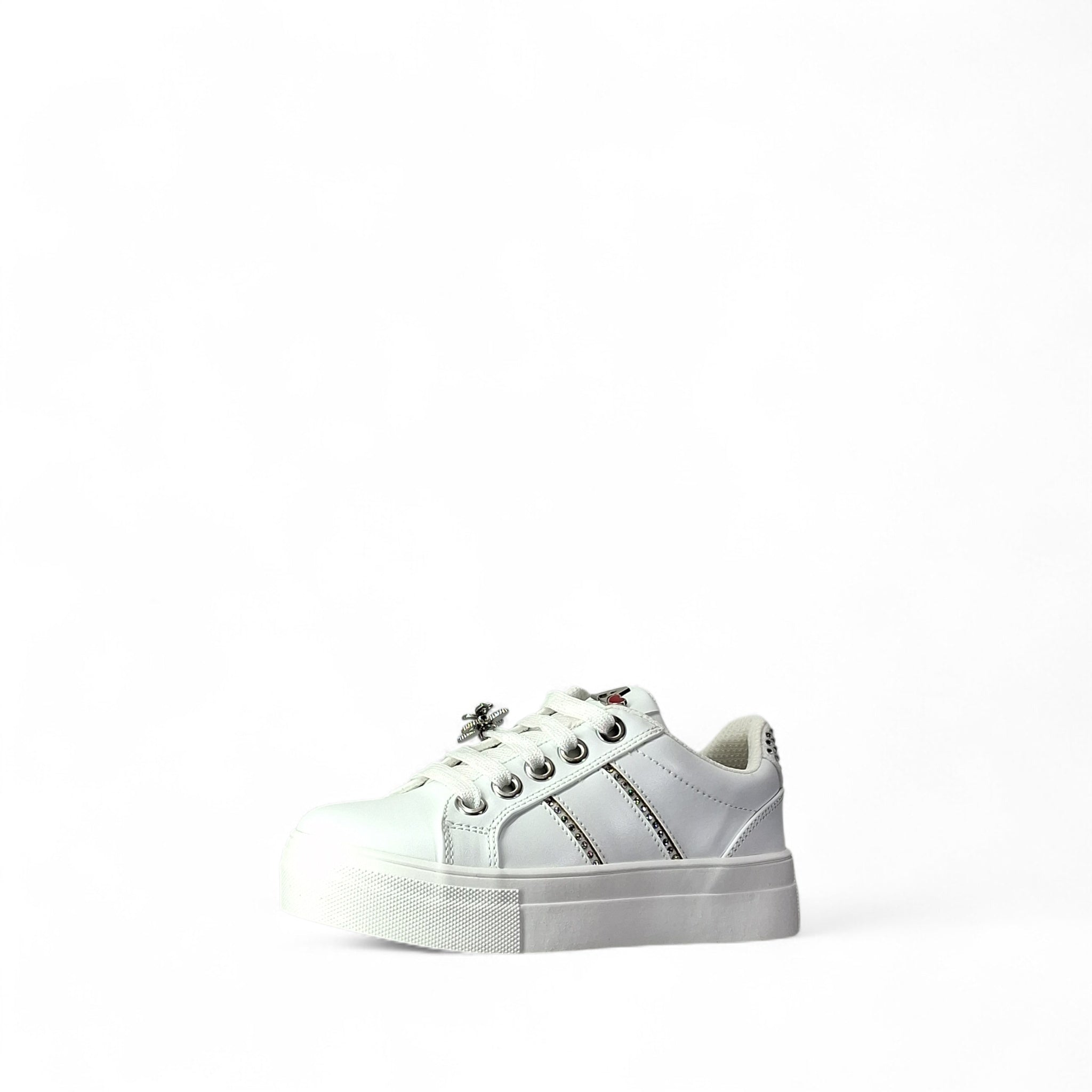 Asso Krug Y Scarpe Casual Basse da Bambina – Bianco - AG-17810
