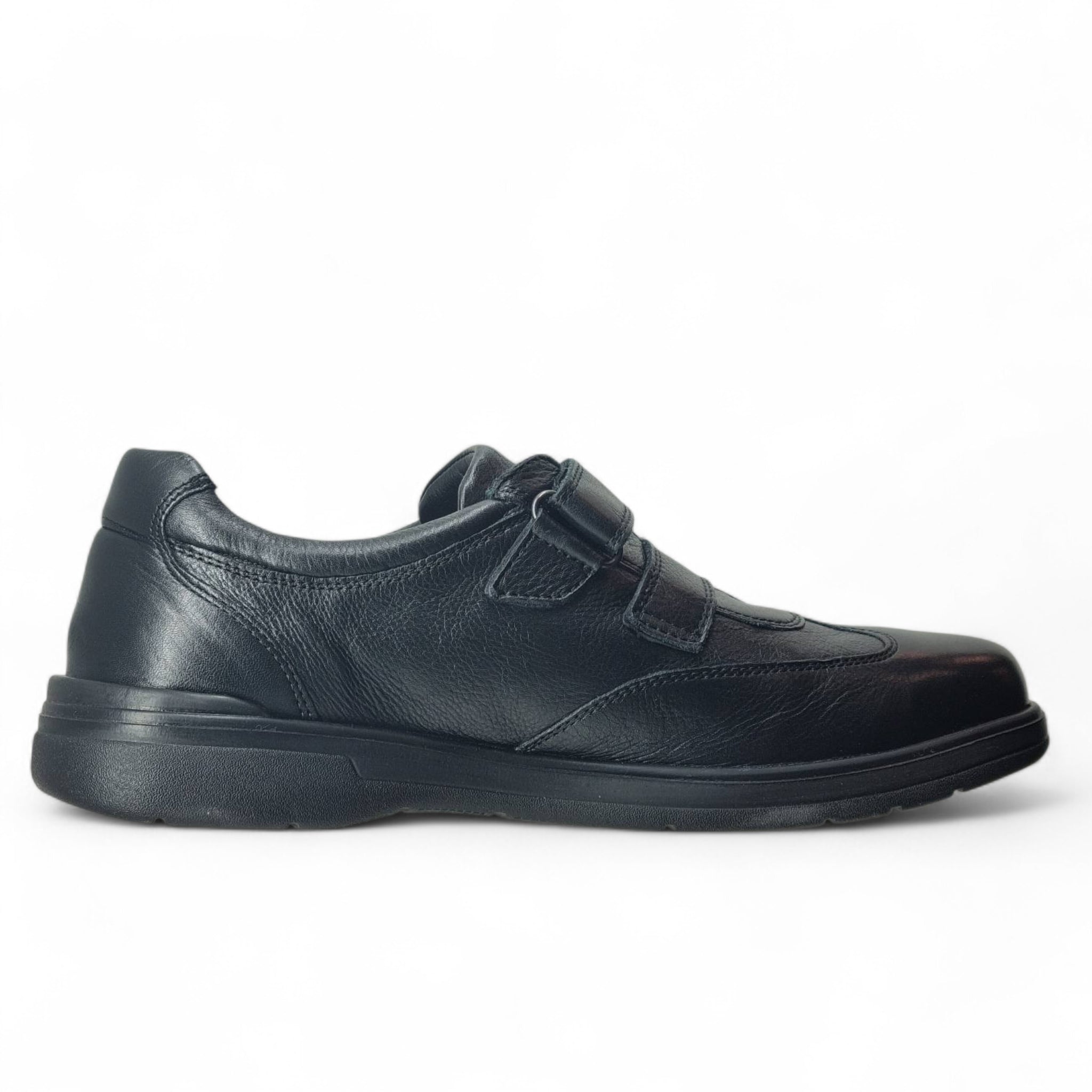 Valleverde Scarpe Basse Senza Stringhe da Uomo – Nero
