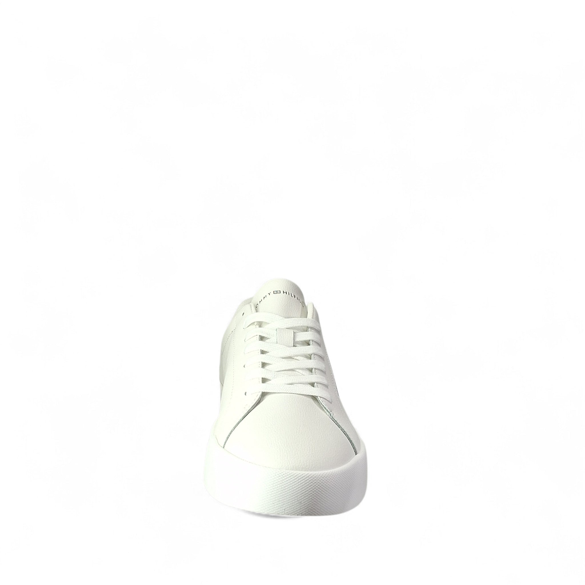 Tommy Hilfiger Th Court Lth Detail Ess Sneakers Basse da Uomo – Multicolor - FM0FM053670LE