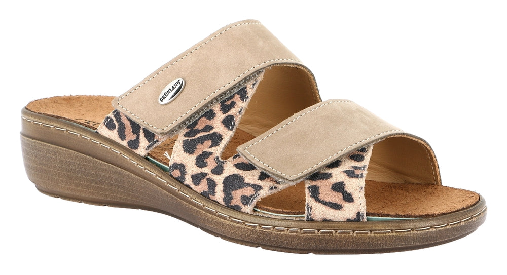 Grunland Ciabatte con Zeppa Ce da Donna – Beige