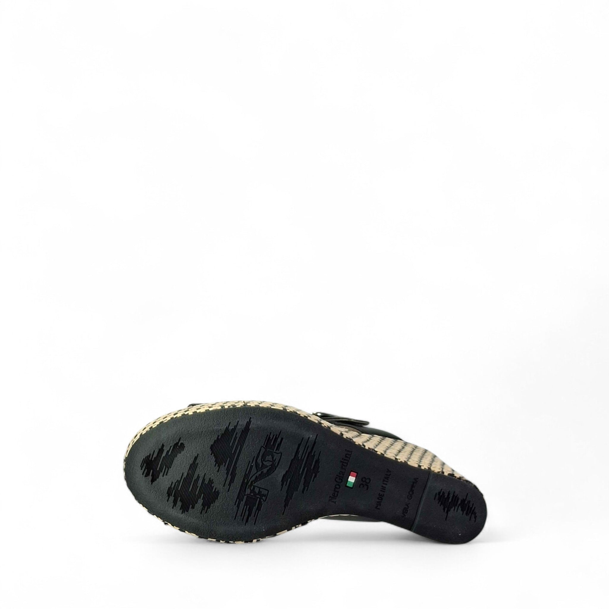 Nero giardini Gea Sandali con zeppa da Donna – E616022 D 100