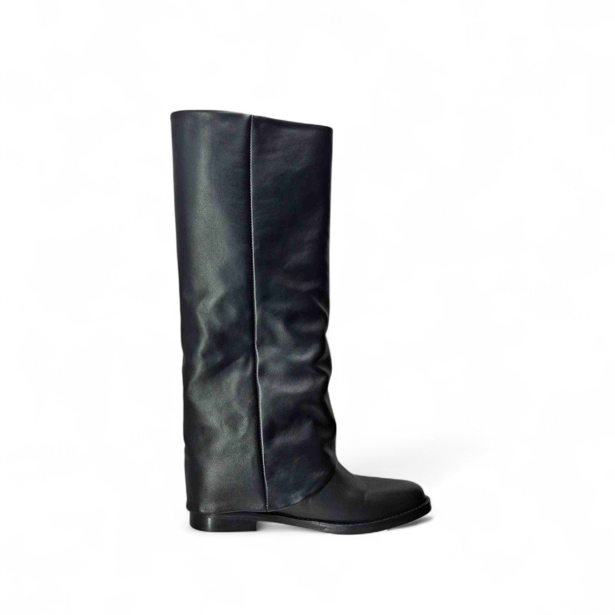 Kammi Stivali senza Tacco da Donna – Nero