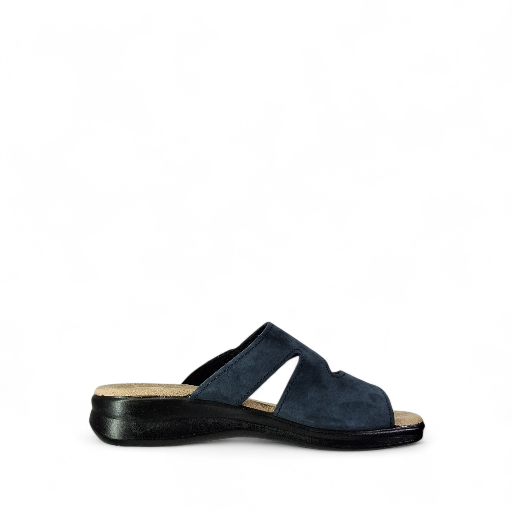 Valleverde Vittoria Ciabatte Basse da Donna – Blu - 25329_03