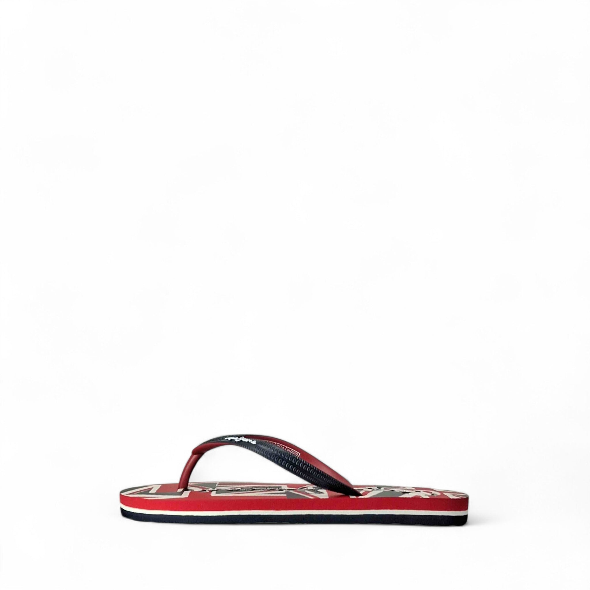 Pepe Jeans Dorset Flag Ciabatte in Gomma da Donna – Rosso - PBS700003 595