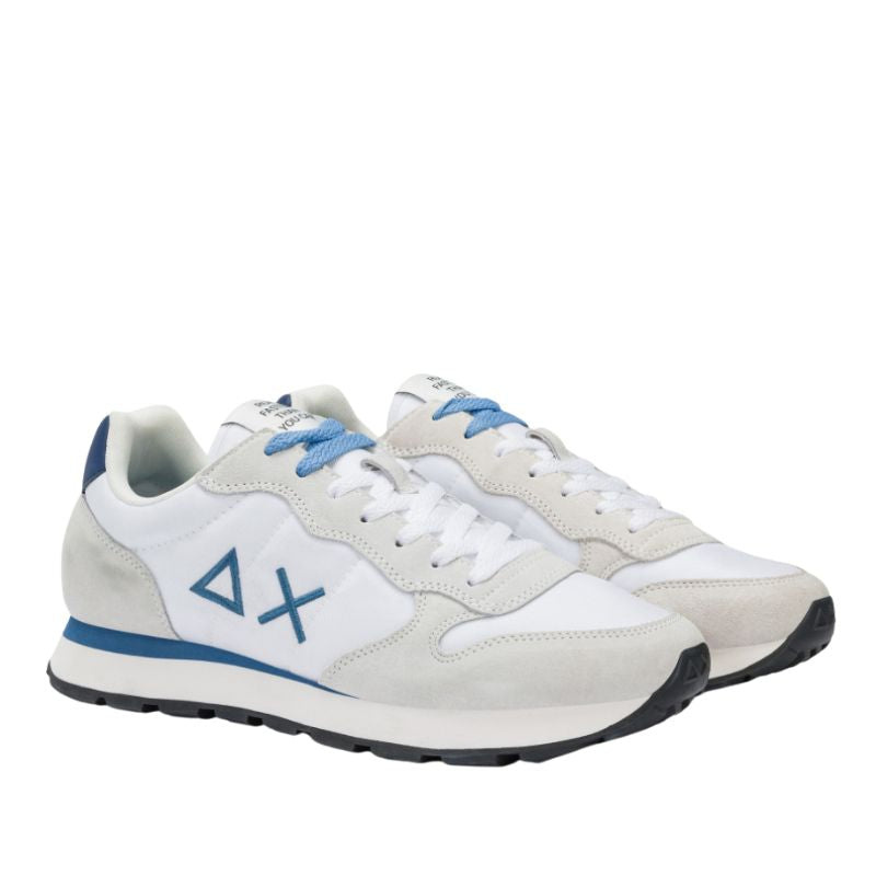 Sun68 Sneakers Basse Tom Solid da Uomo – Bianco