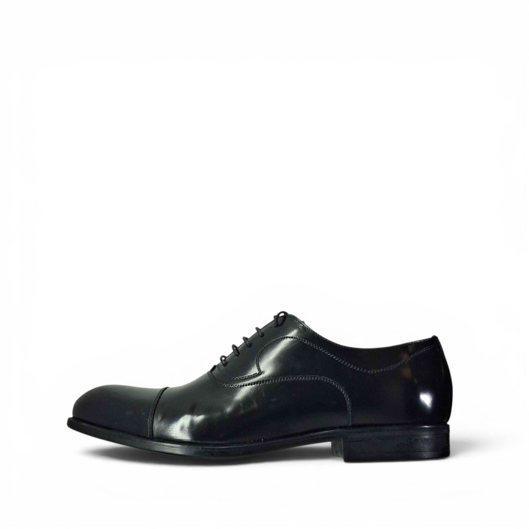 Exton Giovanni Scarpe eleganti stringate da Uomo – 1391 NERO