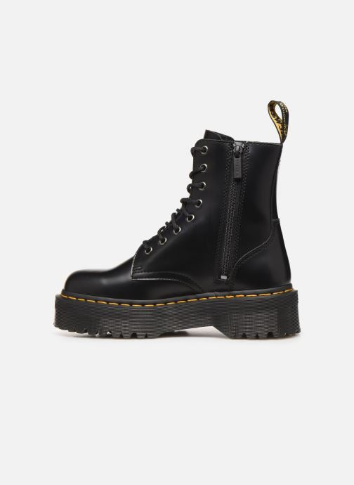 Dr. Martens Jadon Polished Smooth Anfibi da Donna – Nero - 15265001