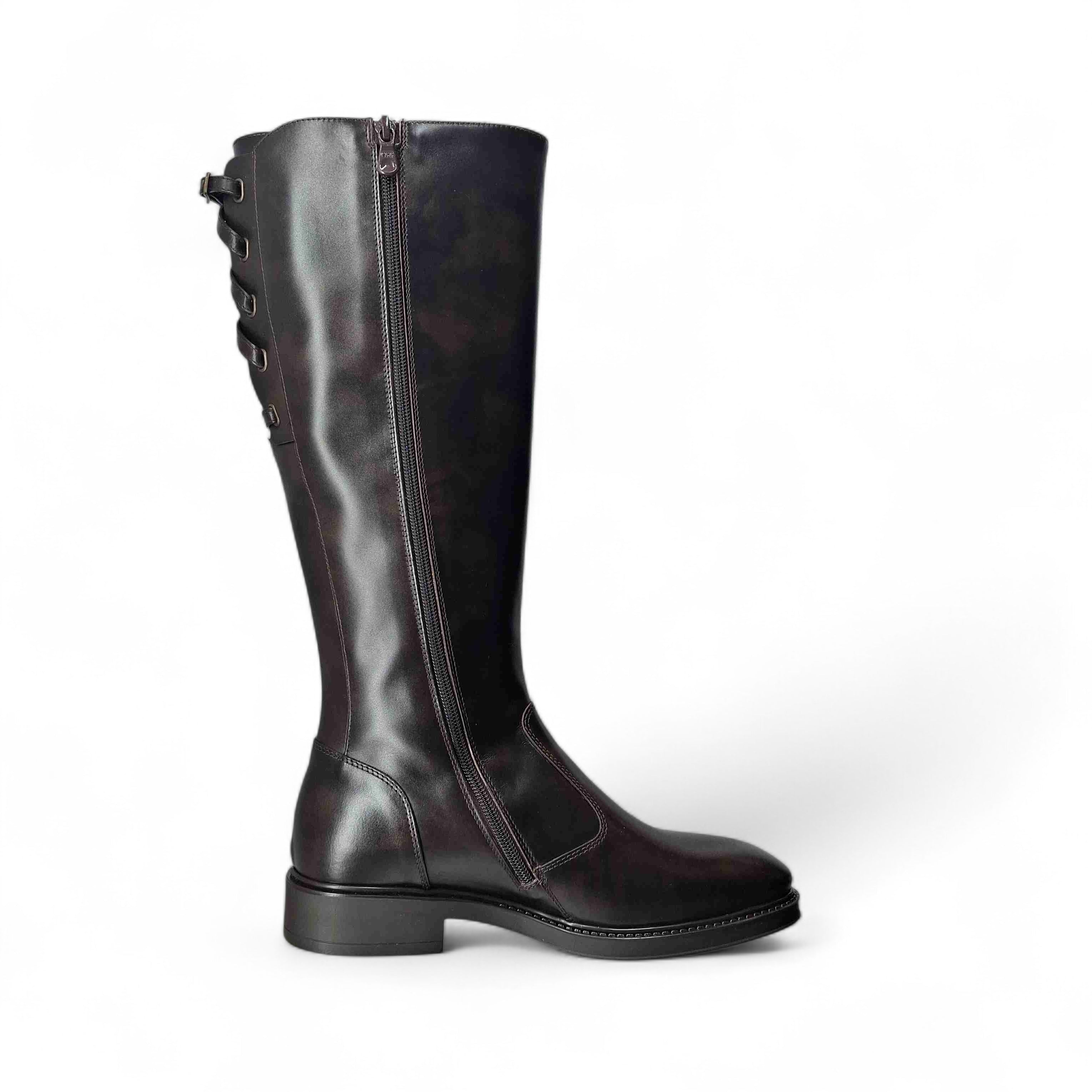 Nero Giardini Stivaletti con Tacco da Donna – Nero