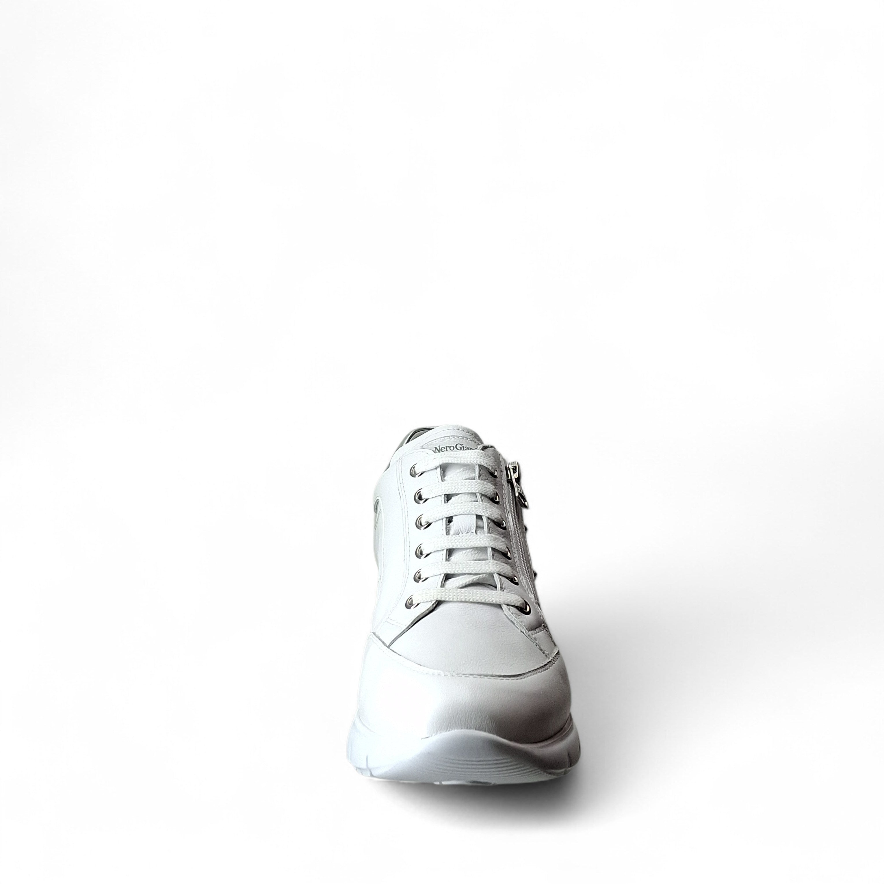 Nero Giardini Nadine Sneakers Basse da Donna – Bianco - E615221 D 707