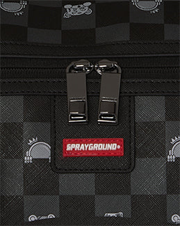 Sprayground Gray Peeking Character Tracolla Media da Uomo – Nero - 910D8910NSZ