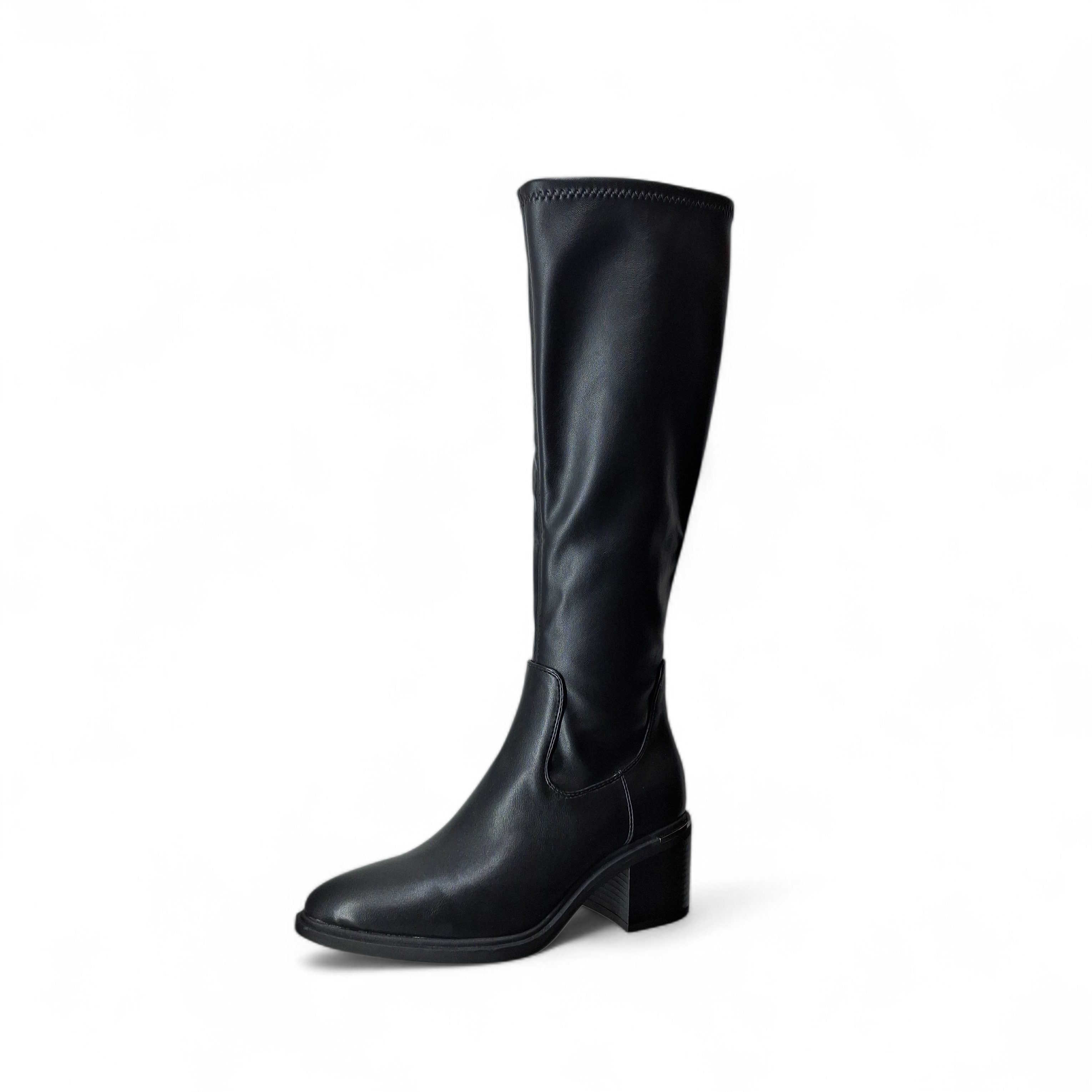 Kharisma Mimosa Stivali con Tacco da Donna – Nero - 1427