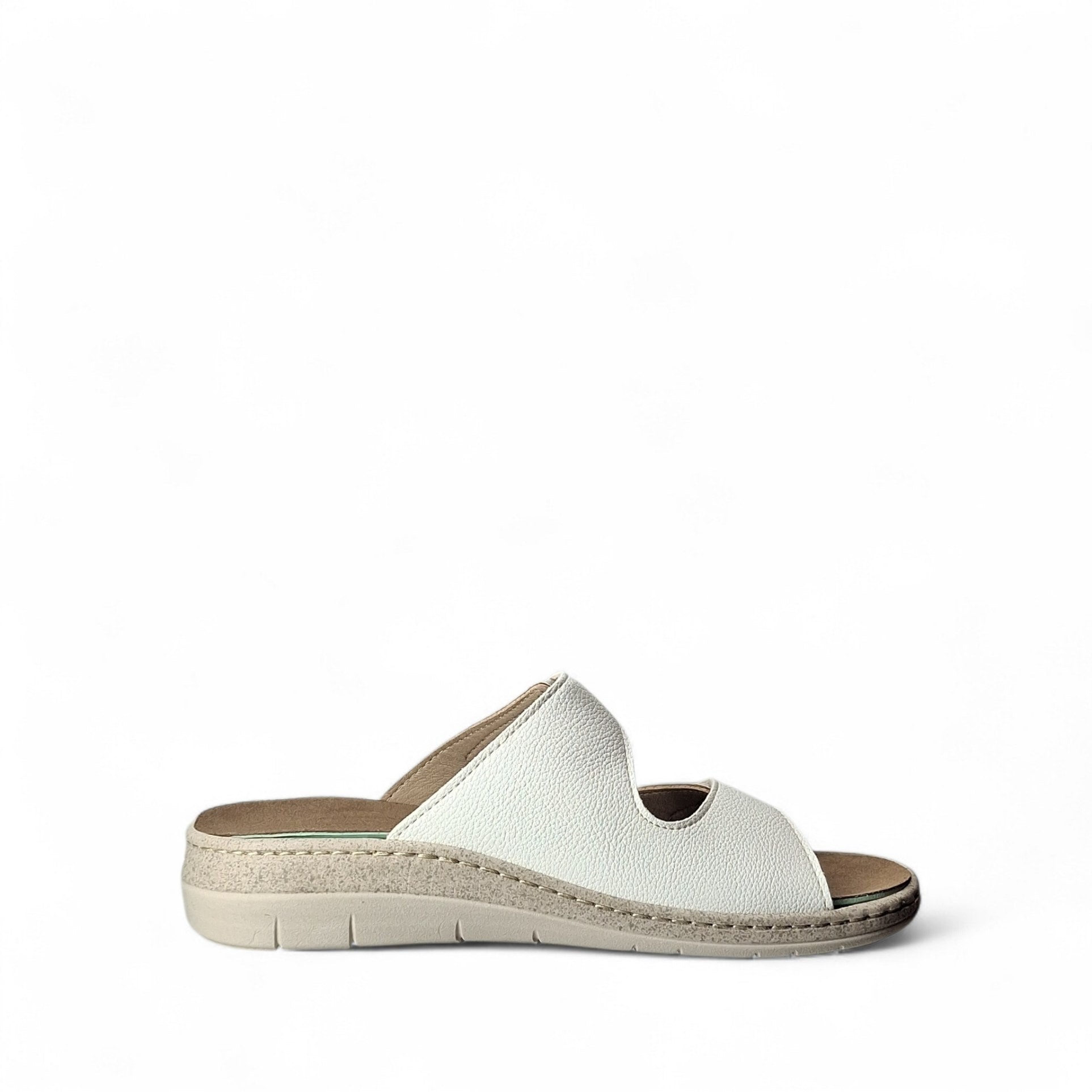 Grunland Dasa Ciabatta Estraibile da Donna – Bianco - CE0777B1DASA