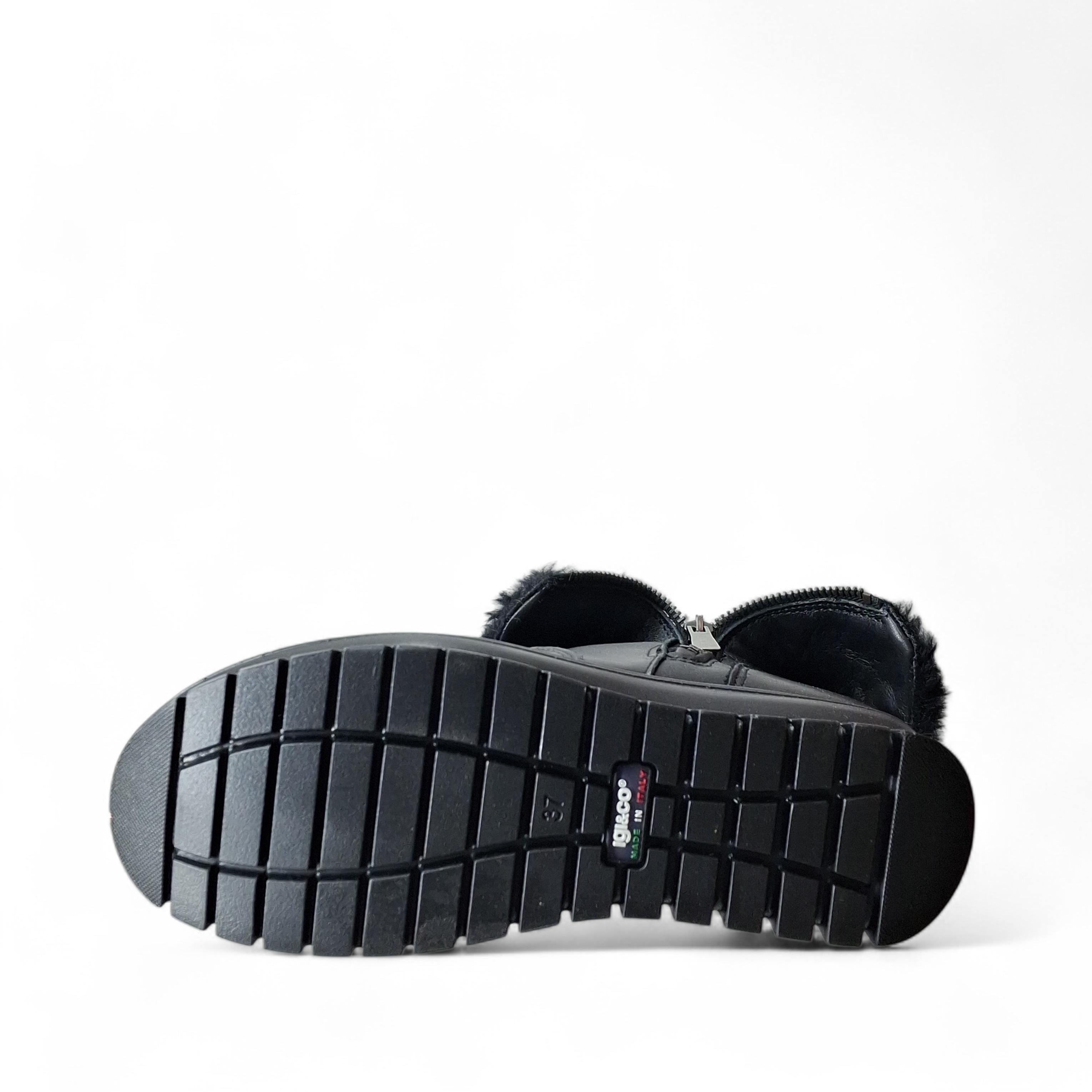 Igi&Co Kia Gtx Stivaletti con Pelo da Donna – Nero - 2660600