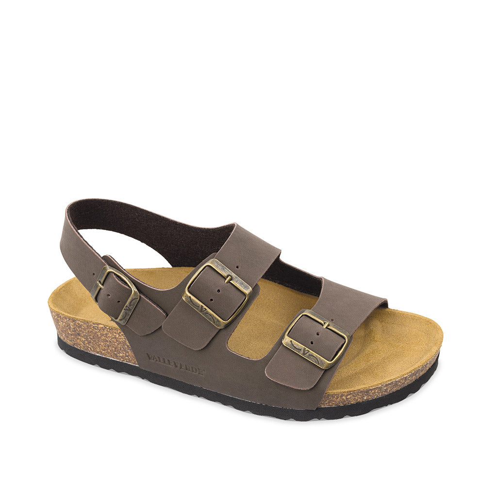 Valleverde Sandali Aperti Vg da Uomo – Marrone