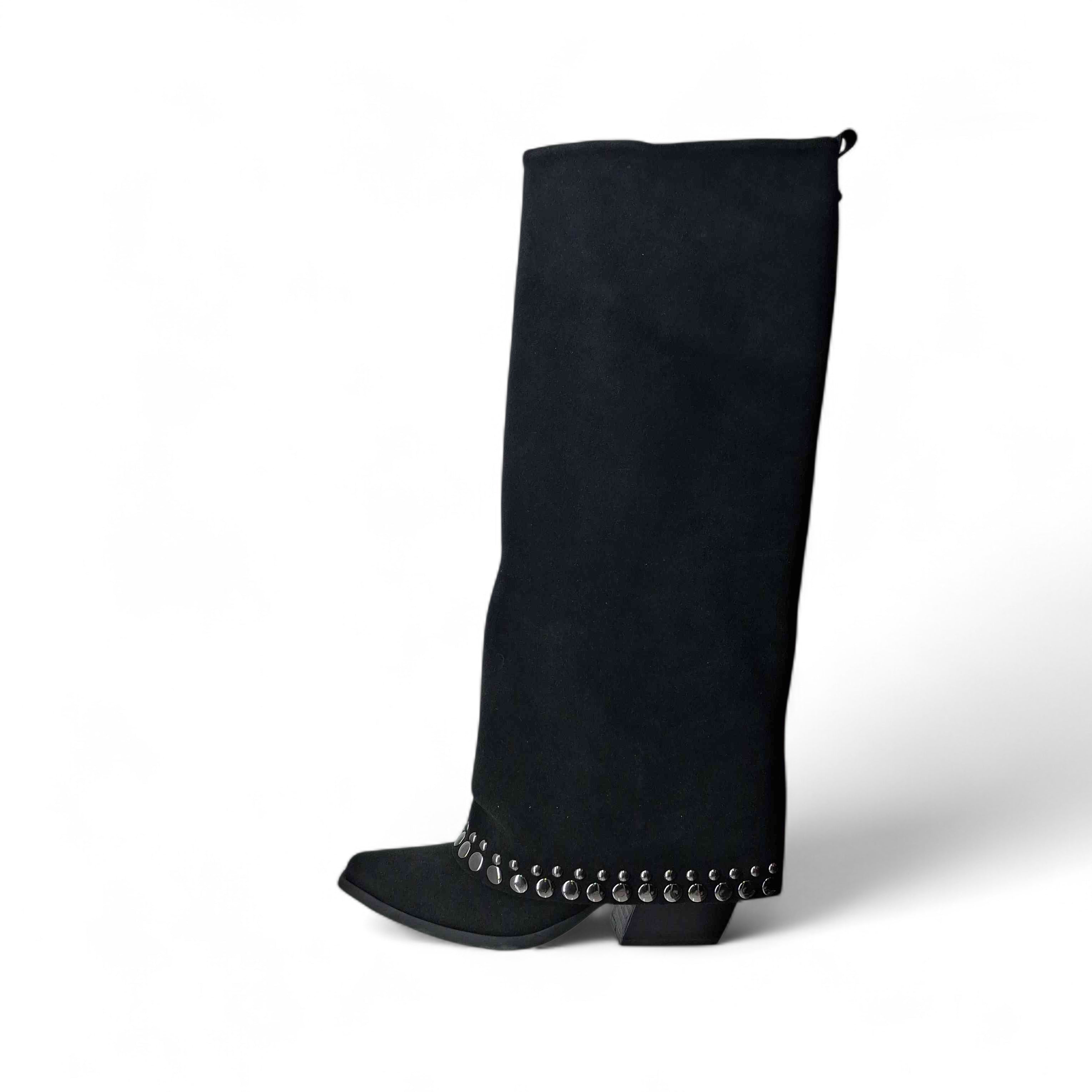 Kammi Stivali con Tacco Stivale Donna da Donna – Nero