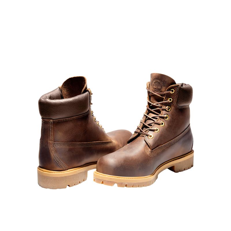 Timberland Stivaletti Stringati Boot da Uomo – Marrone