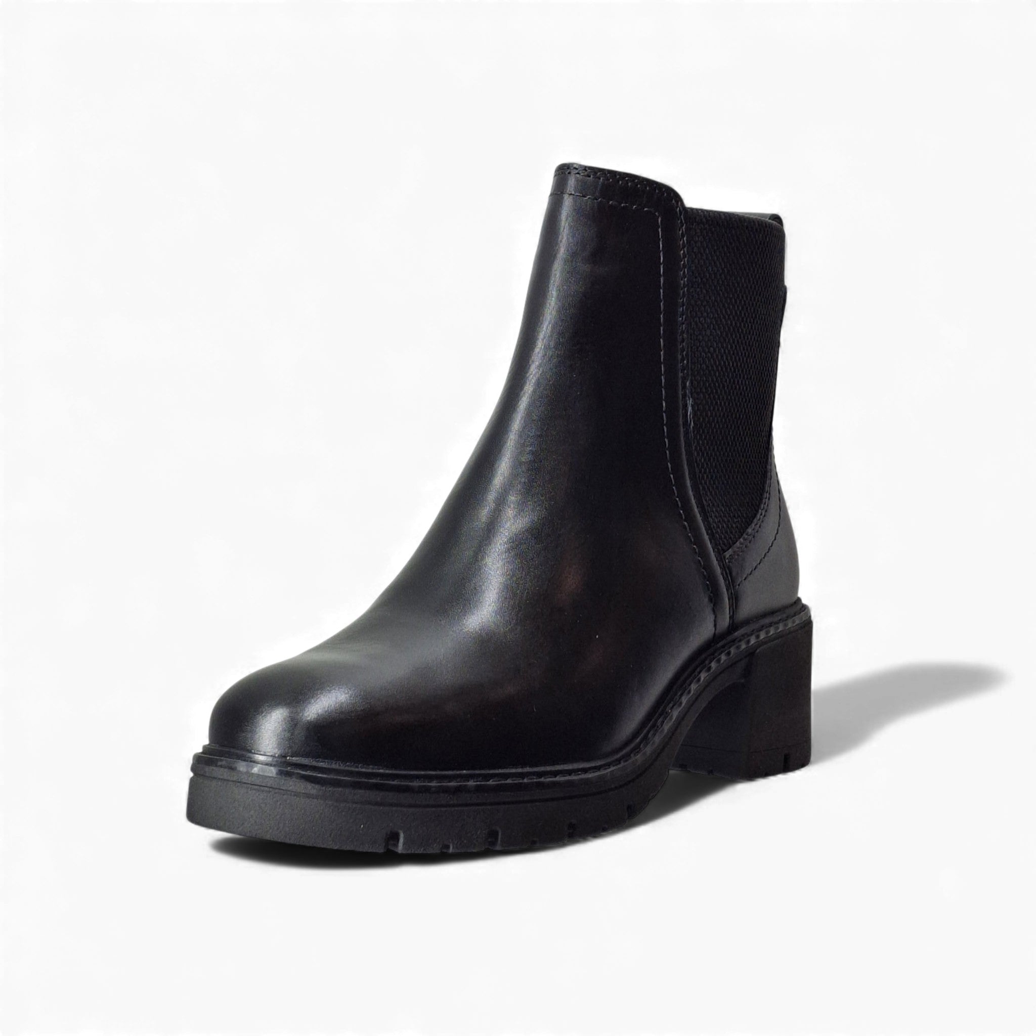 Marco Tozzi Stivaletti con Tacco da Donna – Nero