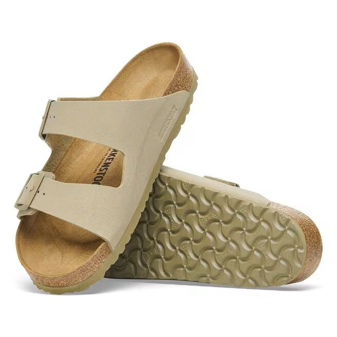 Birkenstock Arizona Calz S Ciabatte Basse Unisex – Khaki - ARIZONA1027697