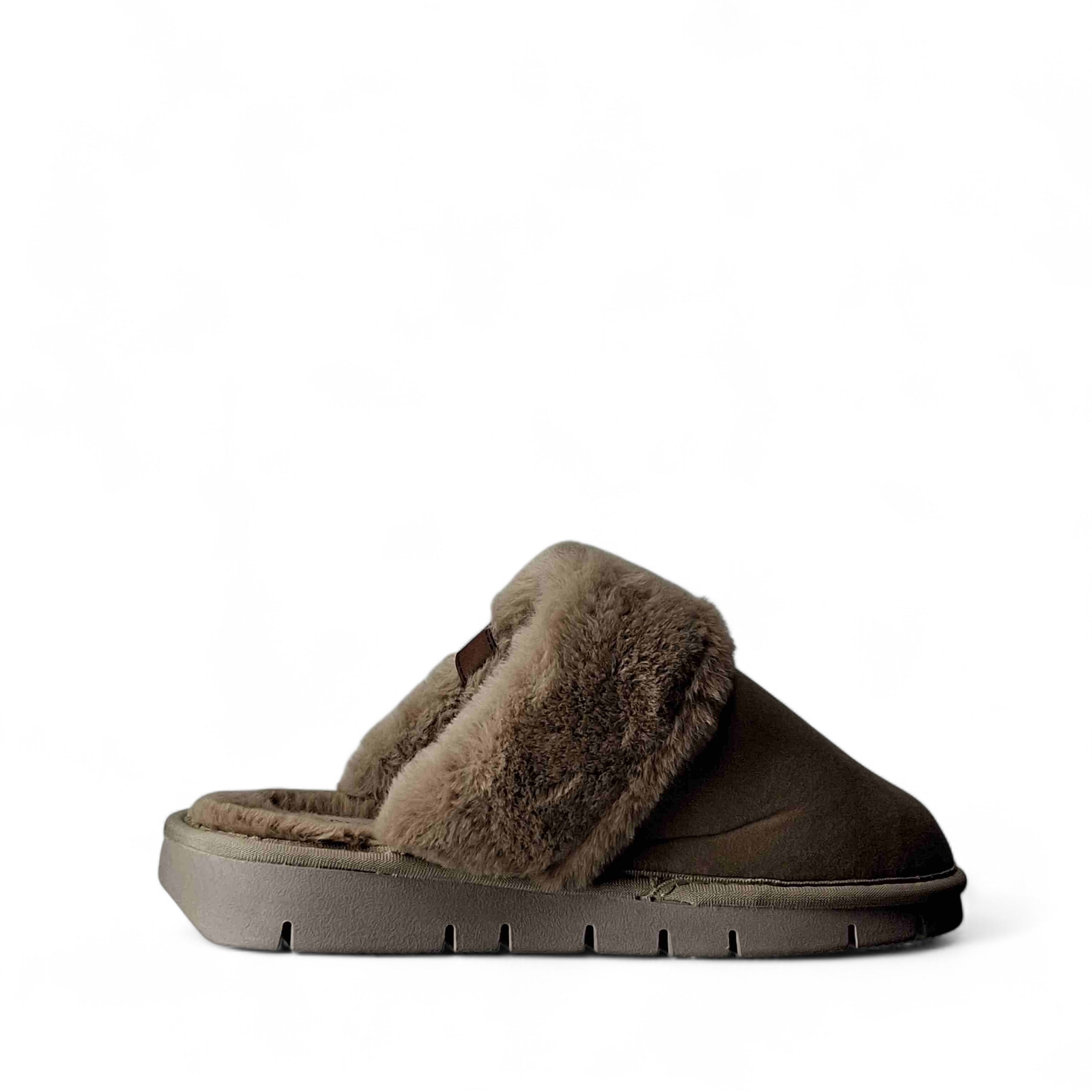 Grunland Pantofole Chiuse Ci da Donna – Beige