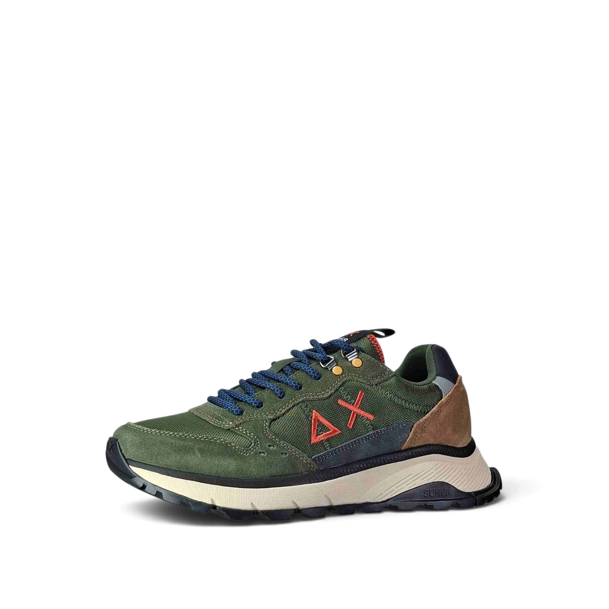 Sun68 Fire & Camping Sneakers Basse da Uomo – BZ46138 74