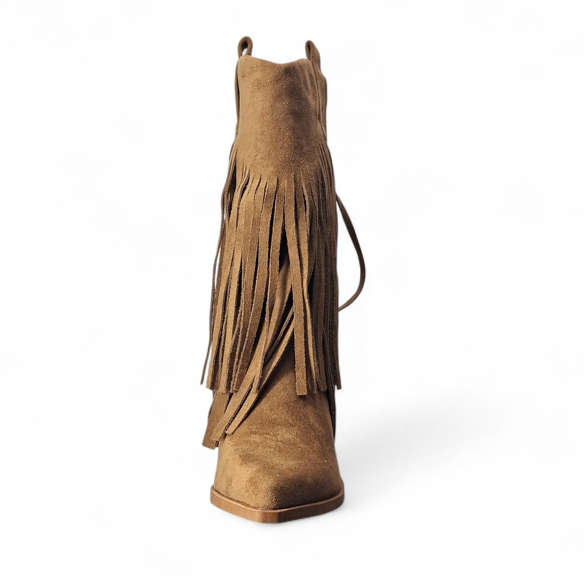 Kammi Texa Stivali Texani da Donna – Cuoio - 2180 TAN