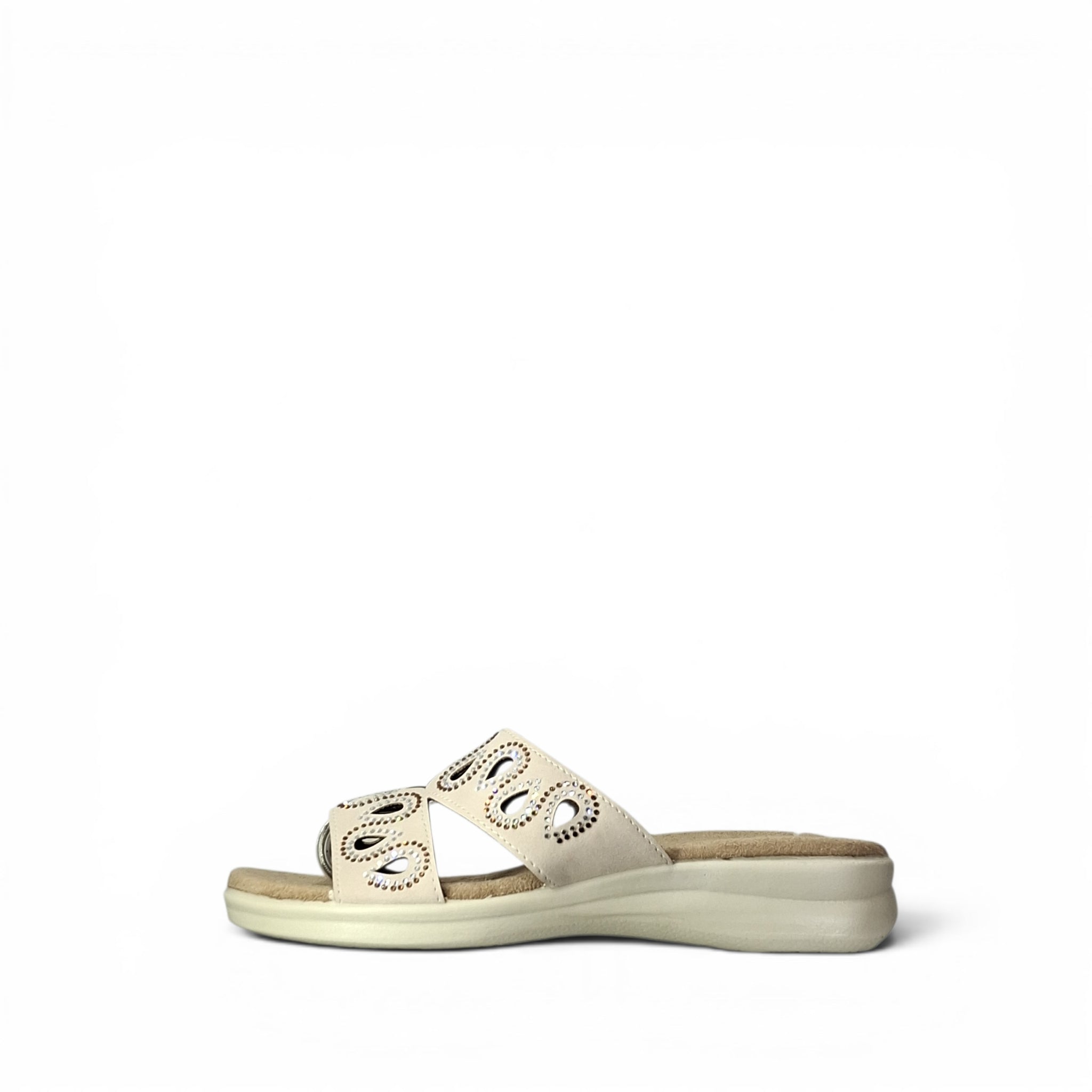 Valleverde Veronica Ciabatte Basse da Donna – 25331 TAUPE